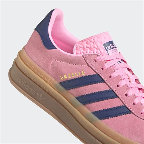 adidas gazelle wit roze|Adidas gazelle bold shoes.